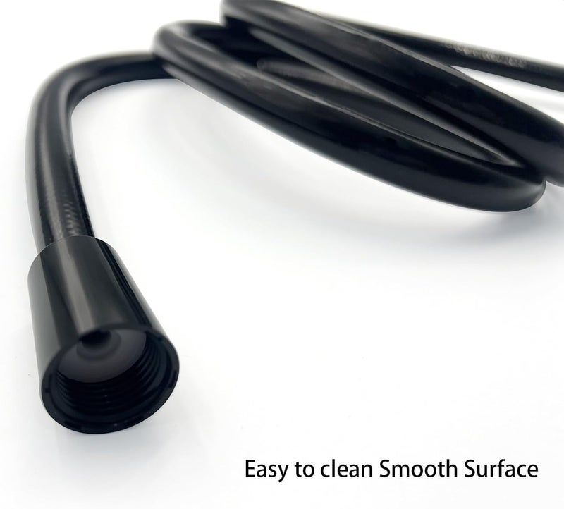 DSRTLP Replacement Shower Hose for RV Camper 6in Flexible & Kink-Free Heavy Duty PVC Lead-Free Black - Image 5